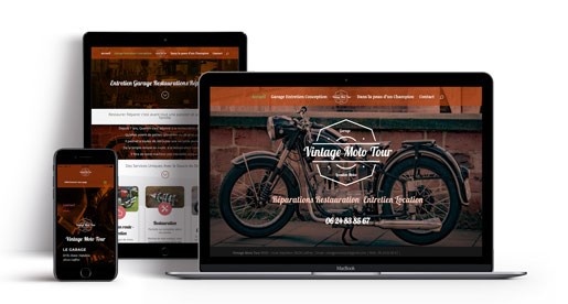 réalisation de site web ecusson un site web responsive et facile à lire sur les mobiles